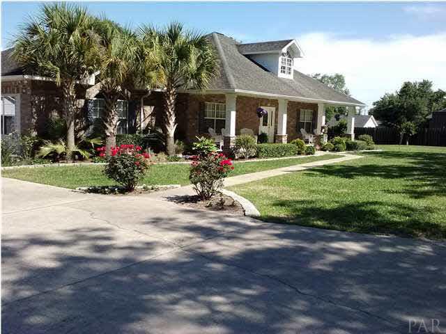 1494 Chemstrand Road Cantonment, FL 32533 - Photo 12 of 25 ANOTHER VIEW OF HOME FROM NORTH SIDE