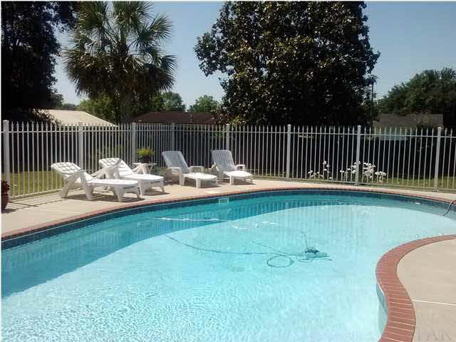 1494 Chemstrand Road Cantonment, FL 32533 - Photo 20 of 25 ANOTHER VIEW OF POOL