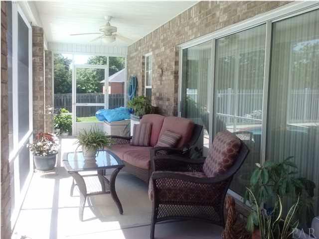 1494 Chemstrand Road Cantonment, FL 32533 - Photo 21 of 25 INSIDE SCREENED IN PORCH