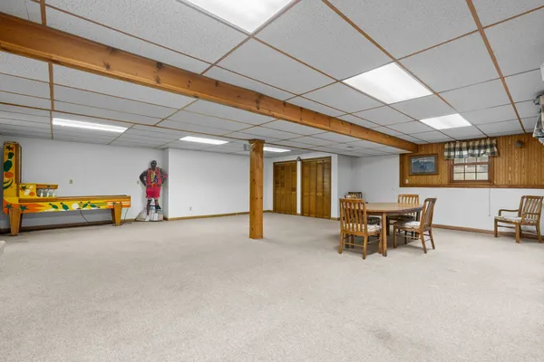 a view of a studio with furniture