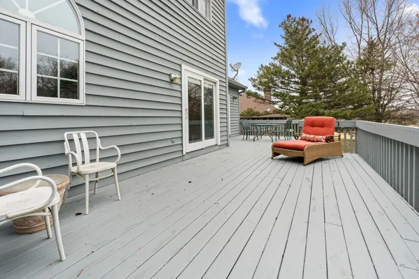 a living room filled with furniture