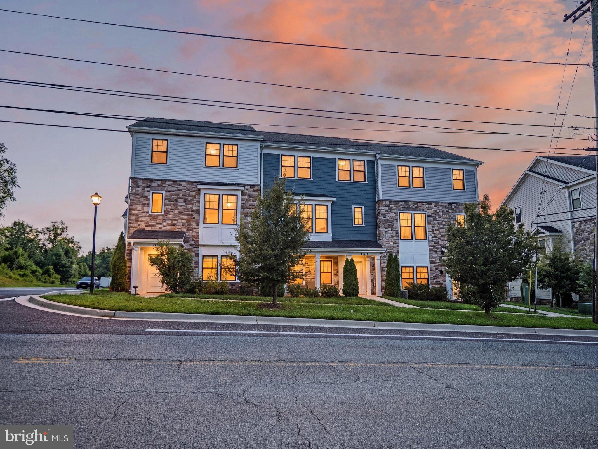 17217 Redland Road Rockville, MD 20855 - Photo 2 of 44 Evening glow of this perfect row