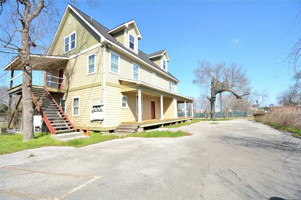 a very nice looking house with a large windows