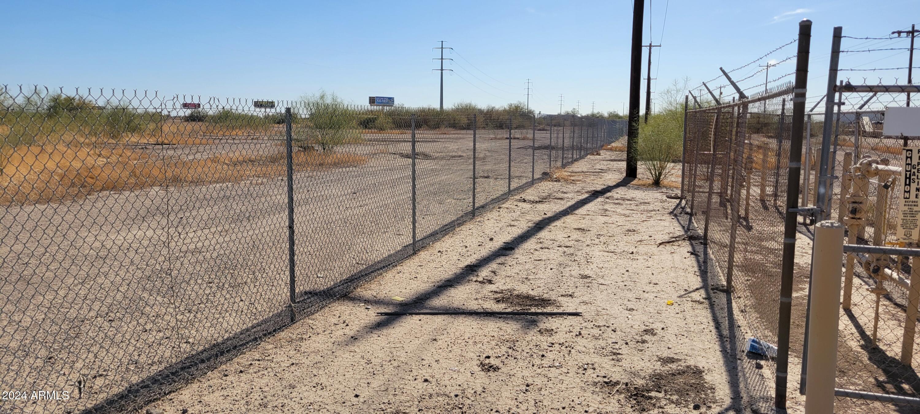529 West Alsdorf Road Eloy, AZ 85131 - Photo 13 of 17 Gas regulator station next to property
