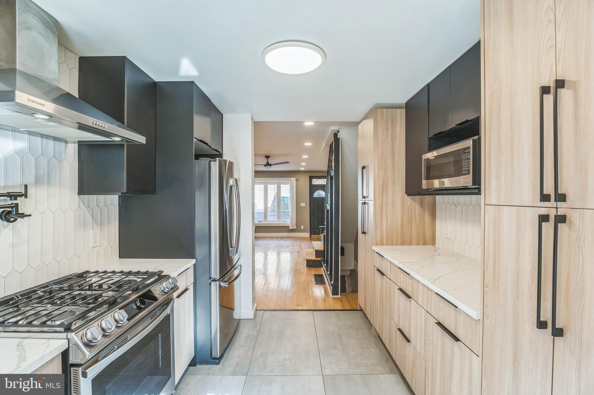 1838 Tree Street Philadelphia, PA 19145 - Photo 11 of 29 Custom galley kitchen with lots of storage
