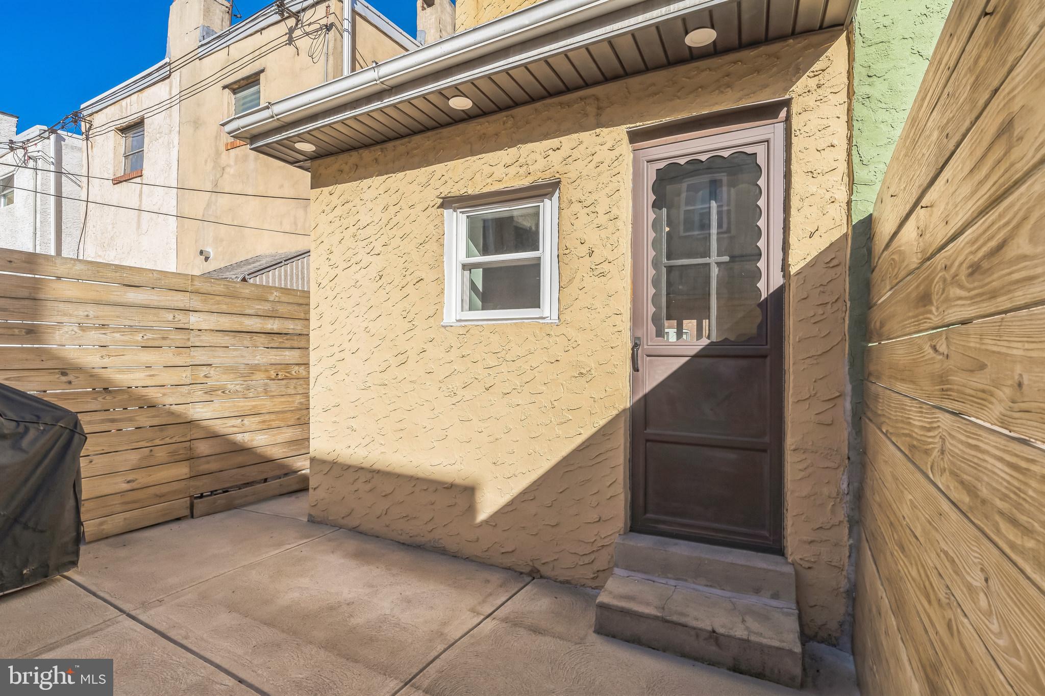 1838 Tree Street Philadelphia, PA 19145 - Photo 16 of 29 Back patio with dimmable LED lighting