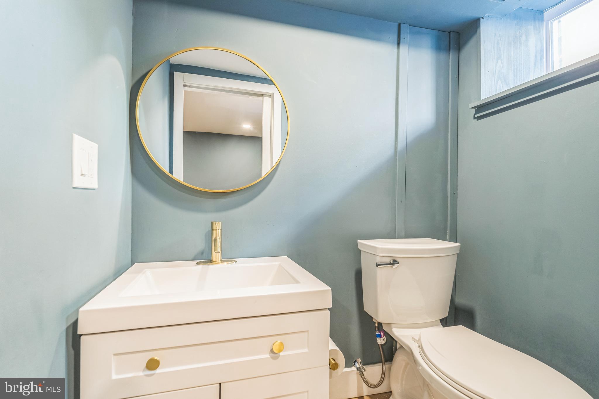 1838 Tree Street Philadelphia, PA 19145 - Photo 28 of 29 Half Bath in Finished Basement