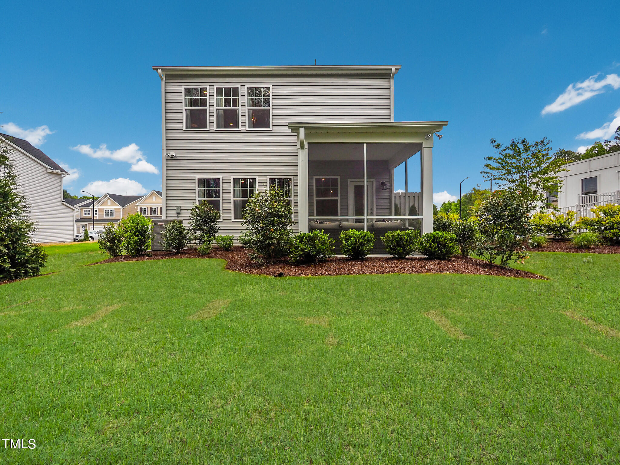 349 Glacier Lk Drive, Unit 271 Raleigh, NC 27610 - Photo 26 of 28 a front view of house with garden