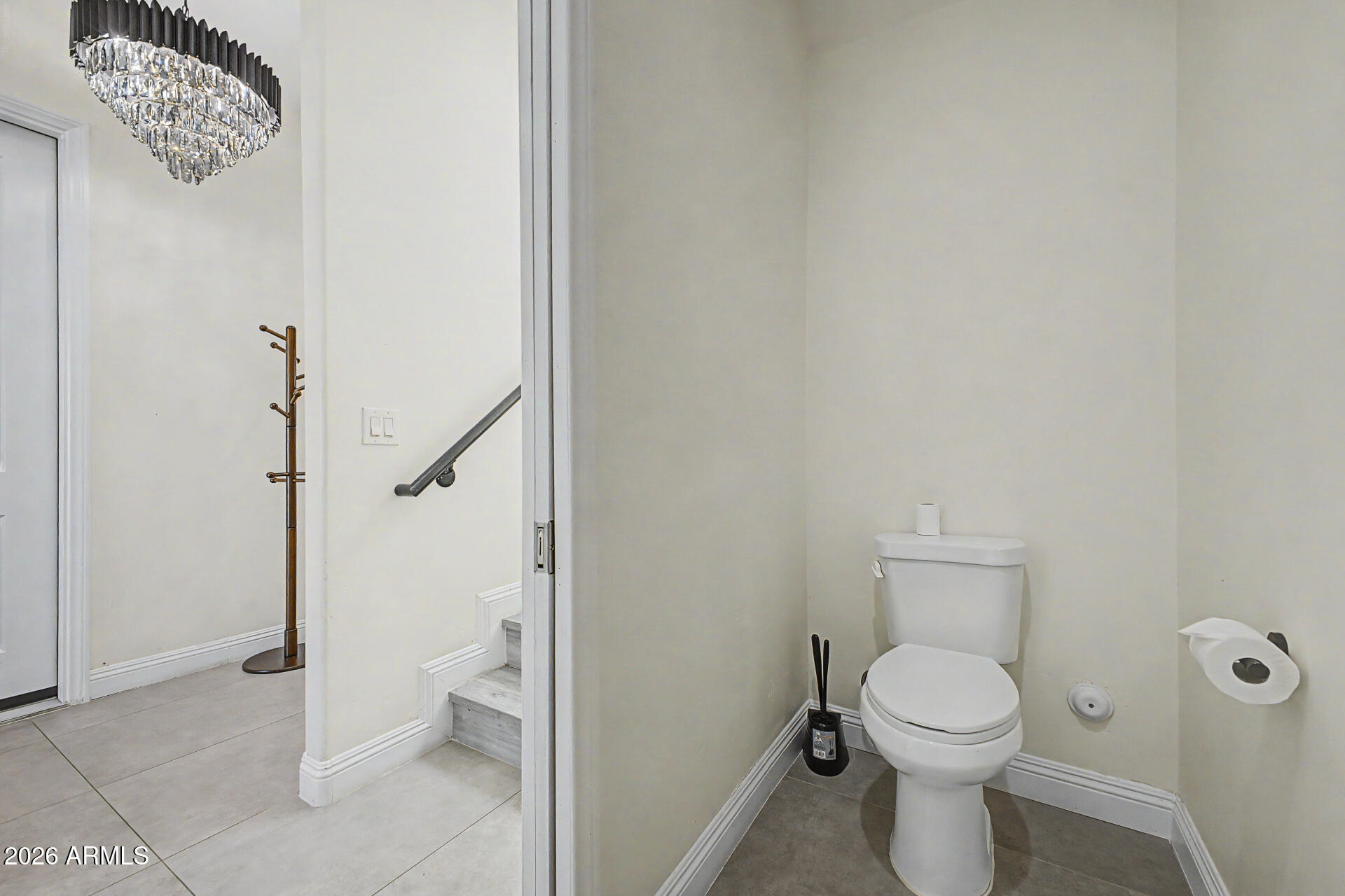 1344 East Polk Street, Unit B Phoenix, AZ 85006 - Photo 15 of 27 a bathroom with a toilet and a shower