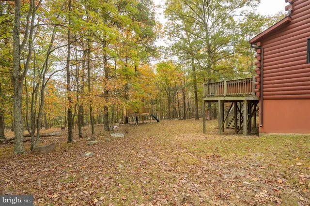 a view of outdoor space with trees