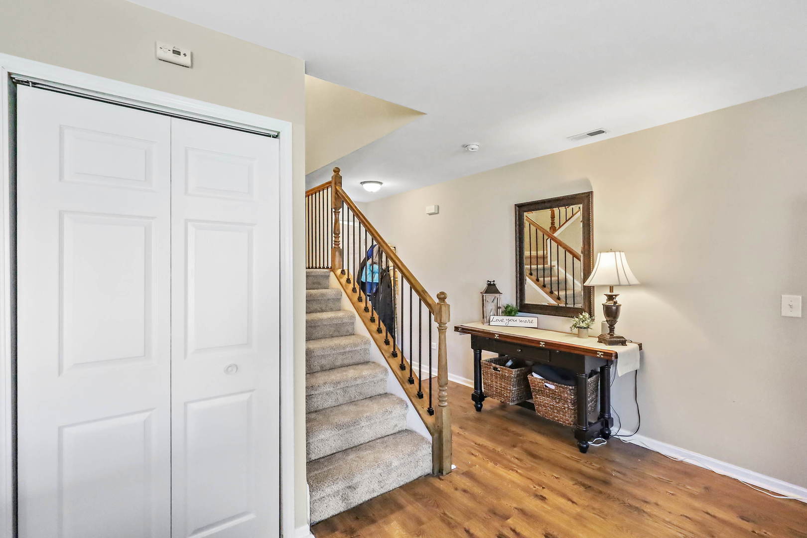 25294 Faraday Road Manhattan, IL 60442 - Photo 5 of 16 a view of entryway with wooden floor