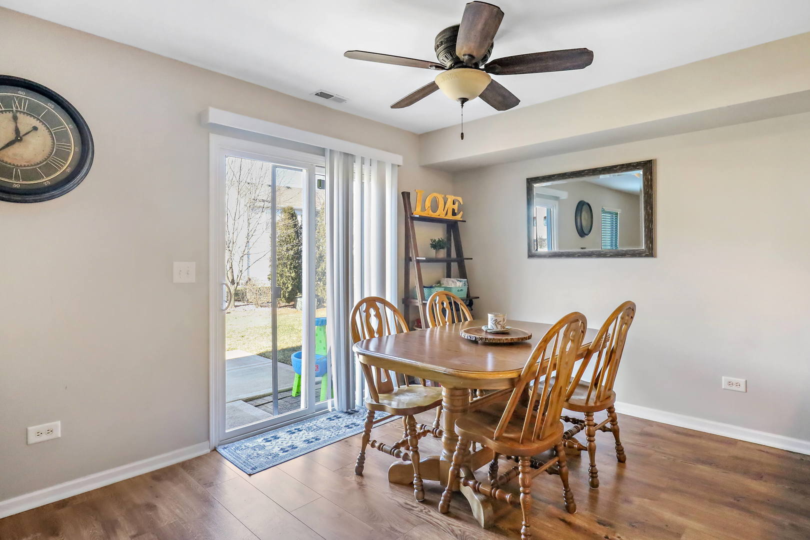 25294 Faraday Road Manhattan, IL 60442 - Photo 10 of 16 a dining room with furniture and window