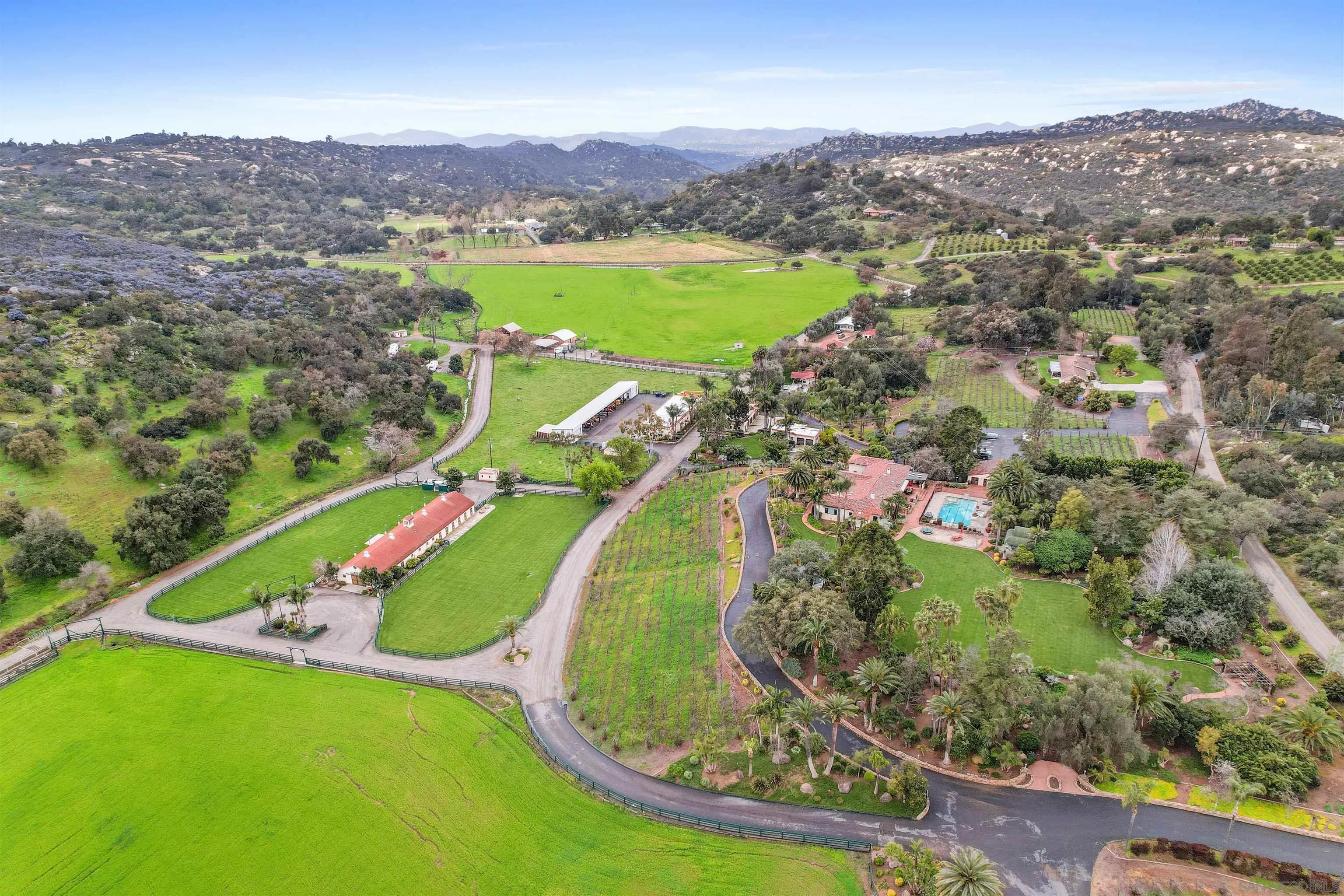 16757 Old Guejito Grade Road Escondido, CA 92027 - Photo 3 of 38 an aerial view of a house