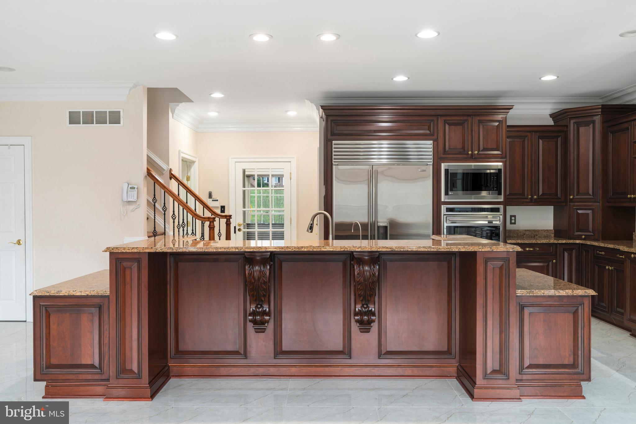 1410 Falls Crest Drive Fallston, MD 21047 - Photo 11 of 58 a kitchen with stainless steel appliances granite countertop a stove and a sink