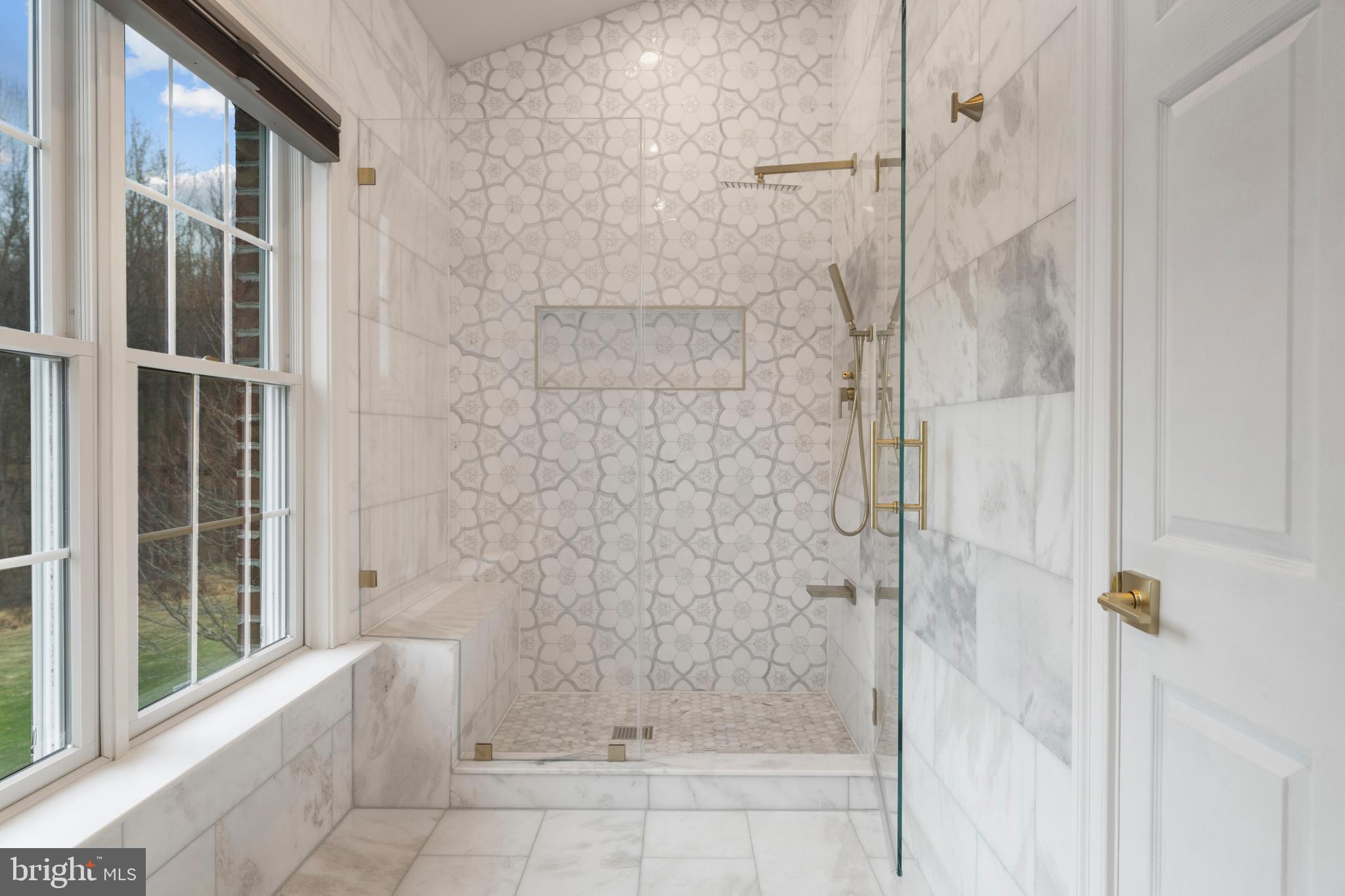 1410 Falls Crest Drive Fallston, MD 21047 - Photo 20 of 58 First floor to ceiling marble shower