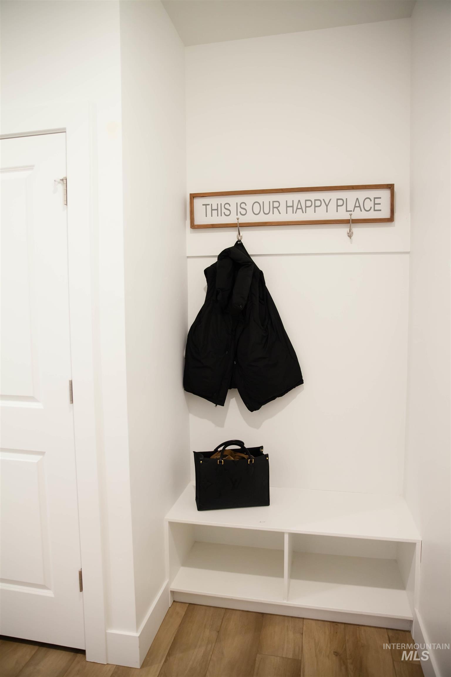 151 Insight Court Middleton, ID 83644 - Photo 13 of 35 Mudroom with wood finished floors and baseboards