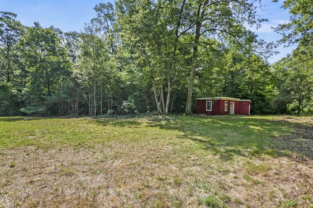 128 Dana Road Oxford, MA 01540 - Photo 22 of 23 a view of a yard with a trees