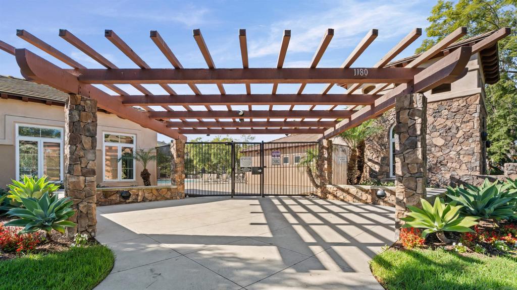 1280 Haglar Way, Unit 2 Chula Vista, CA 91913 - Photo 32 of 35 a view of a porch with a backyard