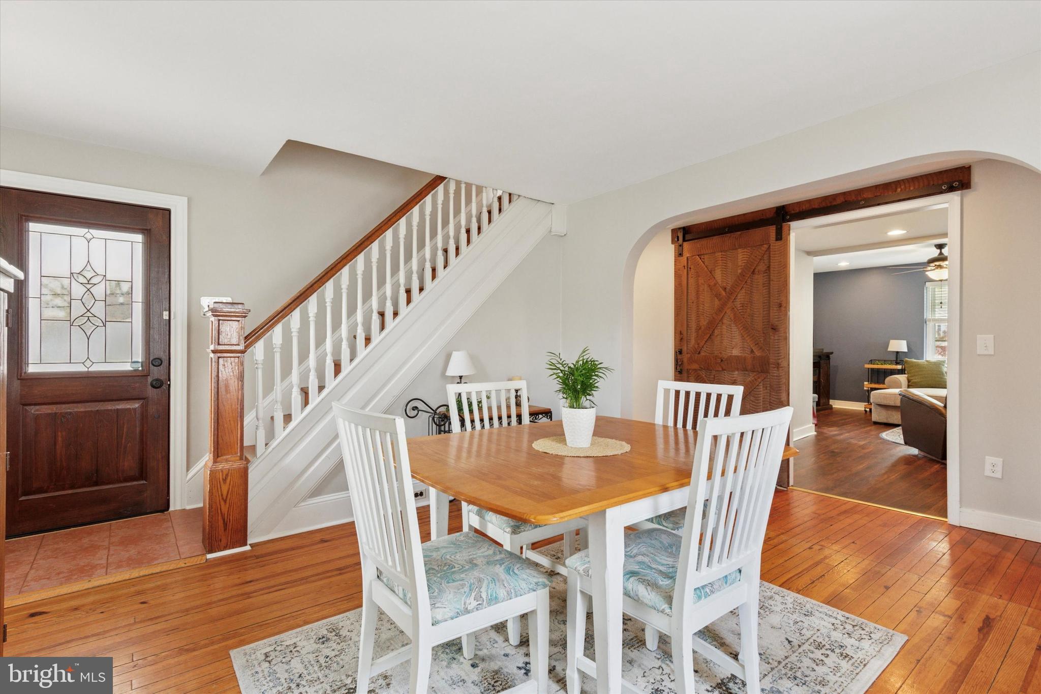 326 Maple Avenue Glenside, PA 19038 - Photo 6 of 25 a view of a dining room with furniture and wooden floor