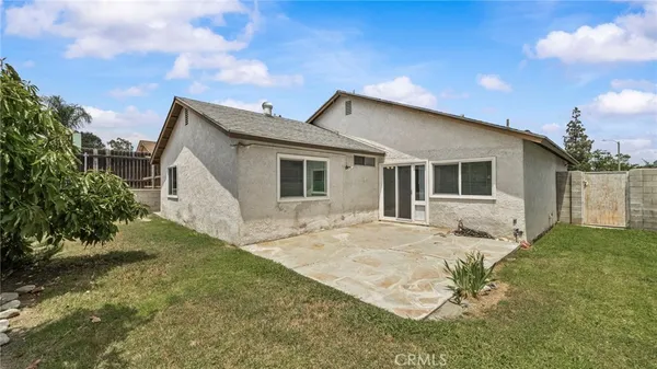 a backyard of a house