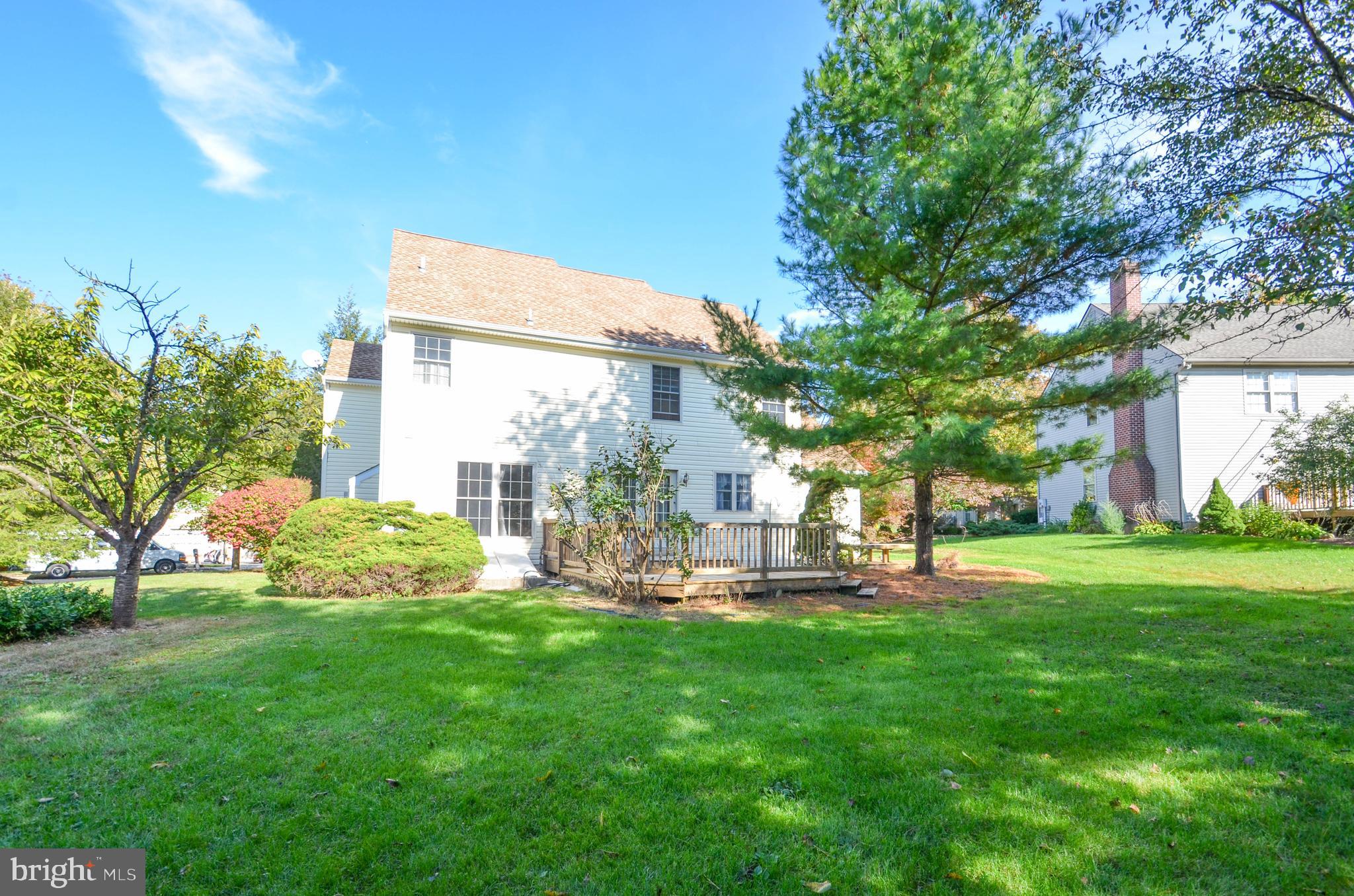 5382 Princeton Road Macungie, PA 18062 - Photo 33 of 33 a front view of a house with garden and trees