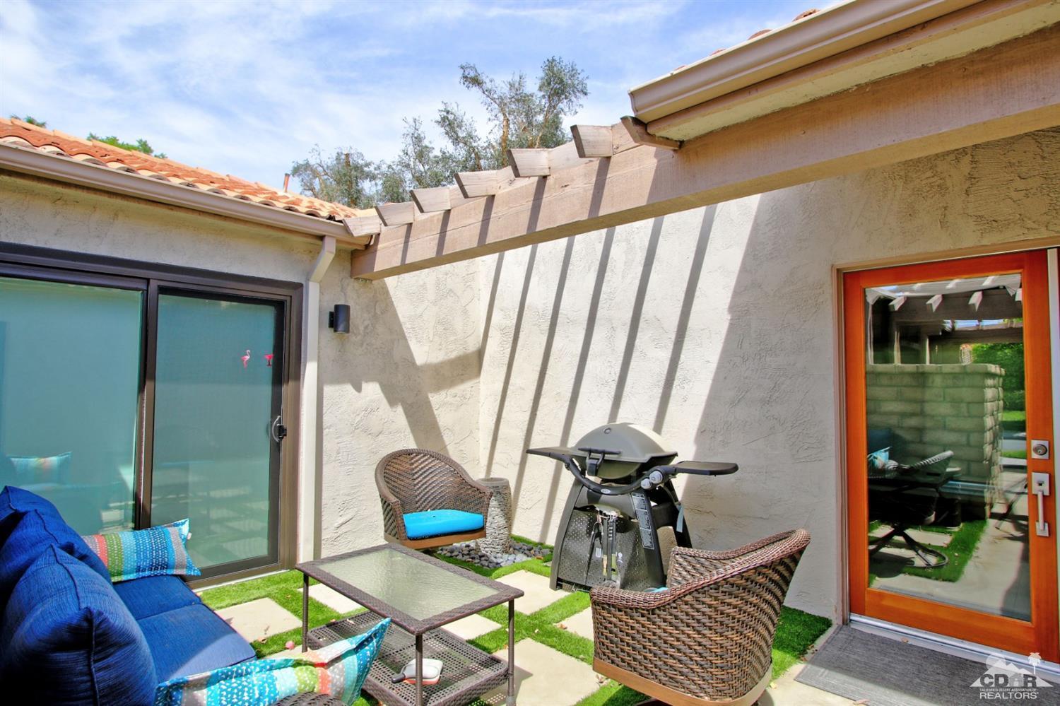 6012 East Driver Road Palm Springs, CA 92264 - Photo 4 of 47 a view of balcony and patio