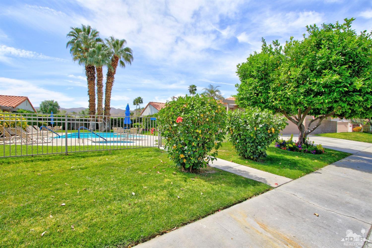 6012 East Driver Road Palm Springs, CA 92264 - Photo 45 of 47 a view of a garden