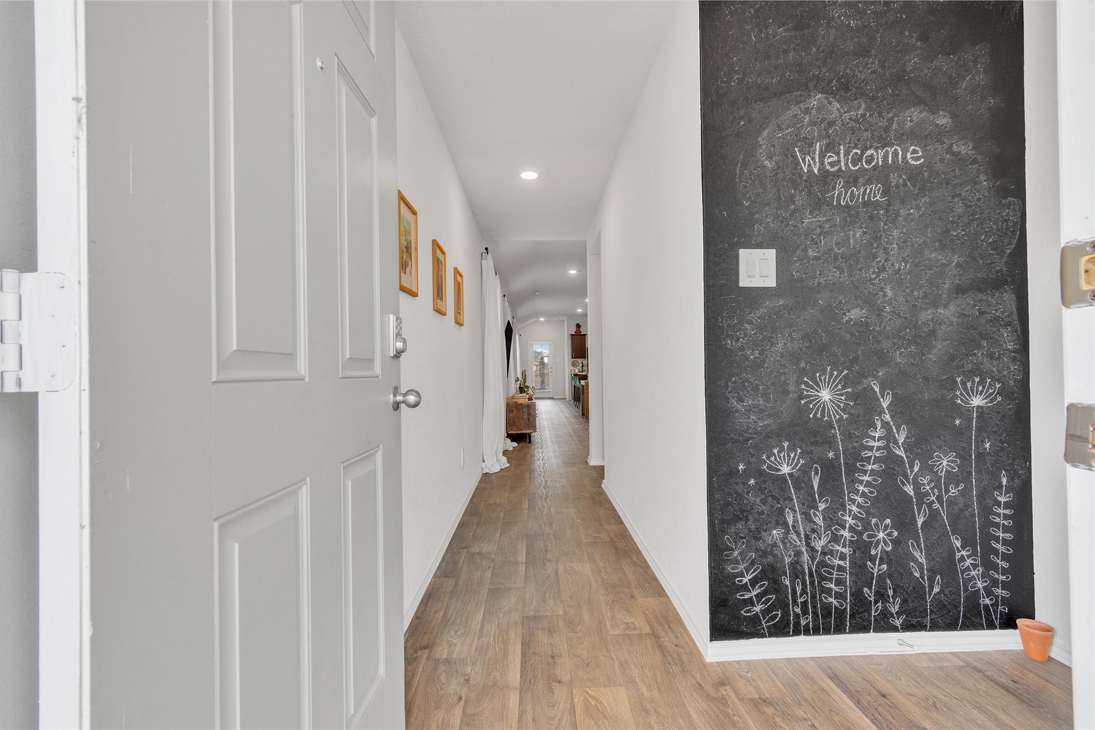 204 Calgary Lane San Marcos, TX 78666 - Photo 3 of 23 Greet all who enter with your chalkboard wall.