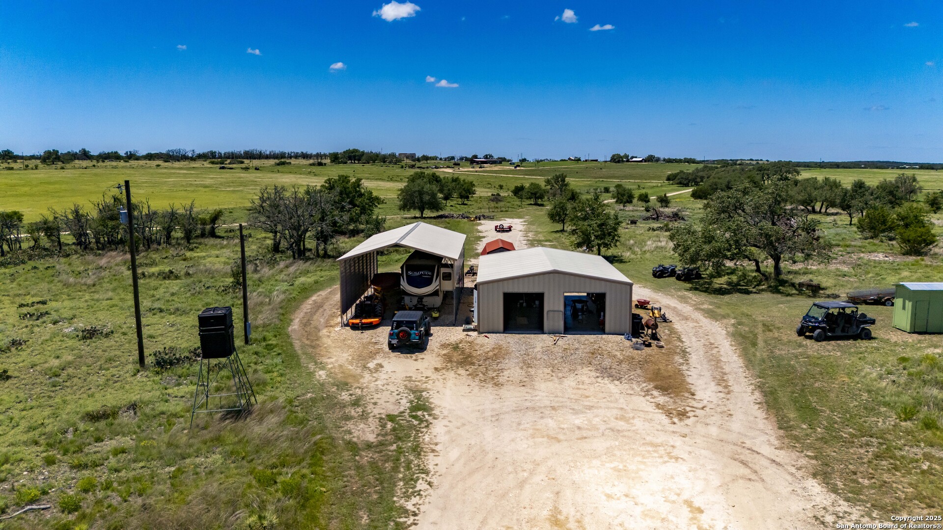 997 Kramer Road Harper, TX 78631 - Photo 36 of 45 a view of a terrace with chairs