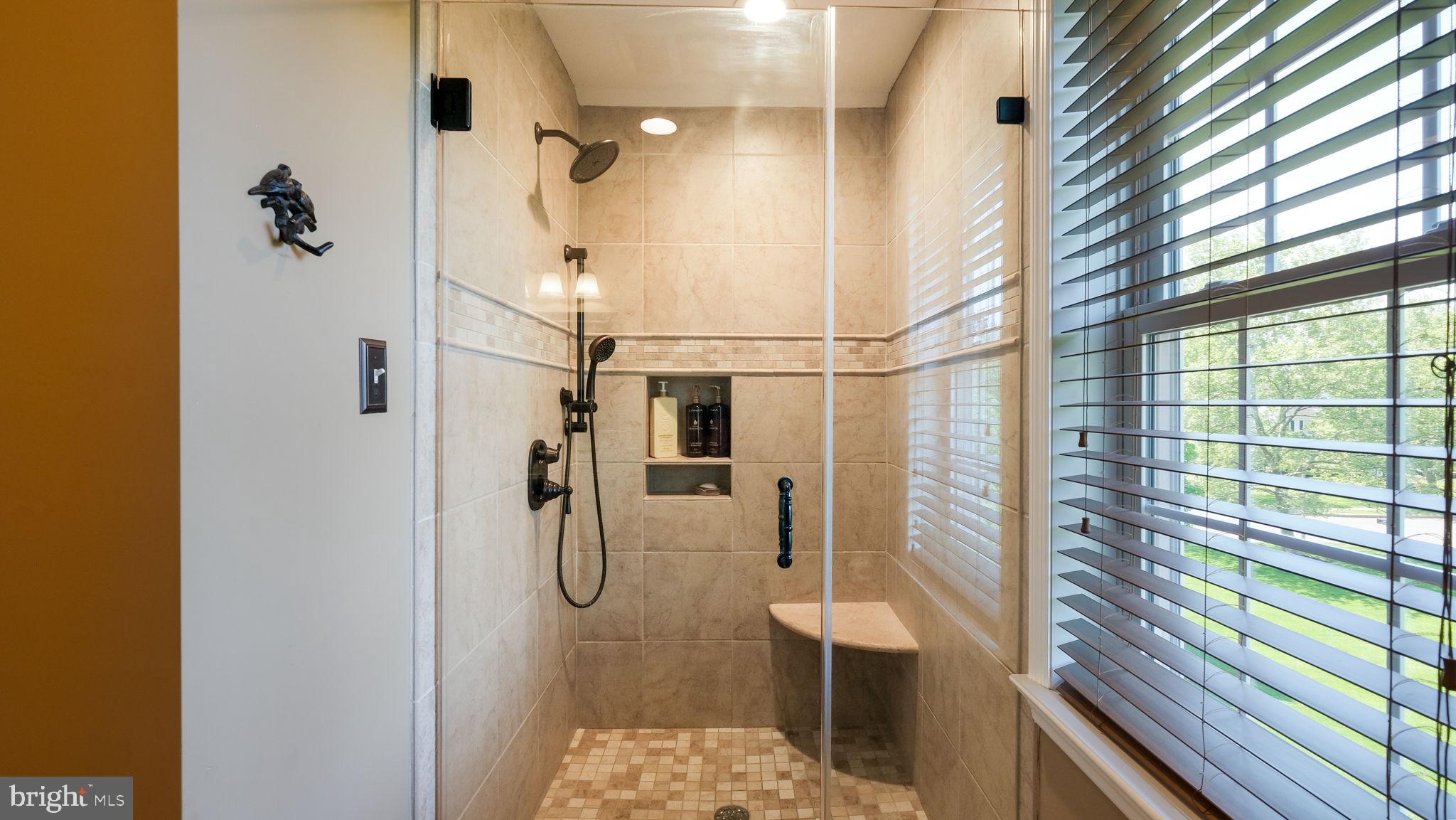 4805 Cheshire Road Doylestown, PA 18902 - Photo 46 of 89 Ensuite Walk-In Shower