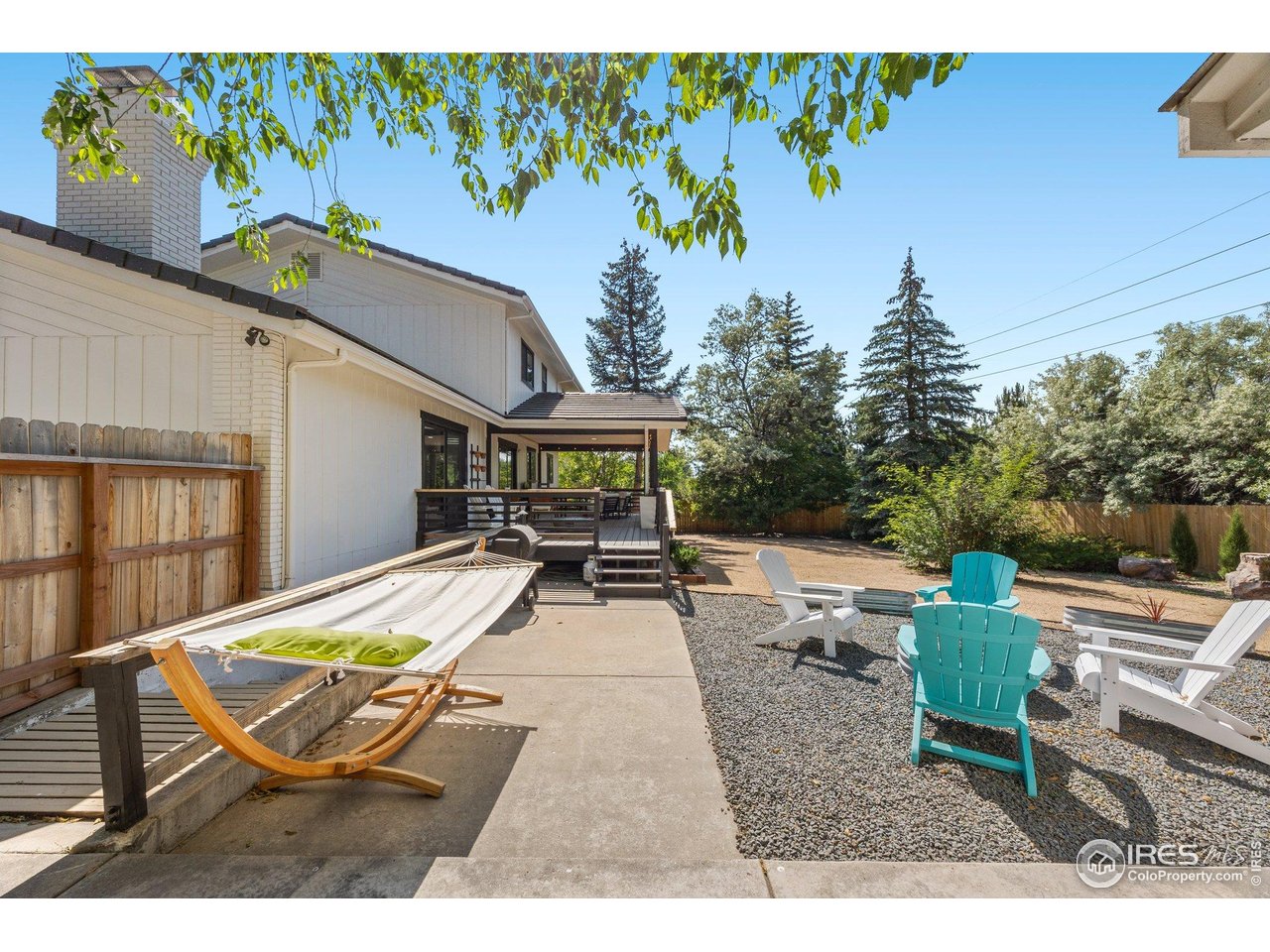 6969 Harvest Road Boulder, CO 80301 - Photo 28 of 39 a view of a backyard with a patio
