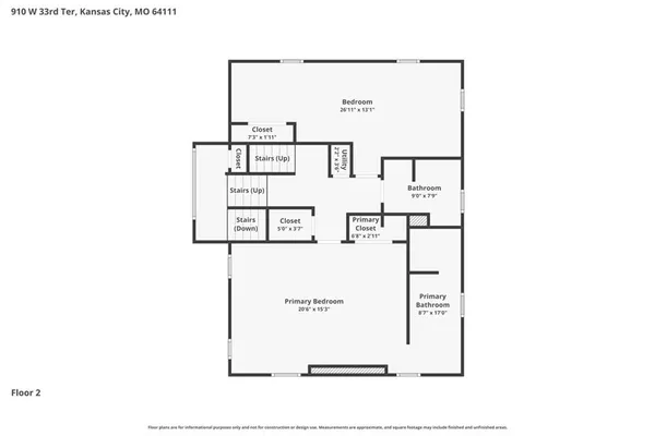$530,000 | 910 West 33rd Terrace, Kansas City, MO 64111