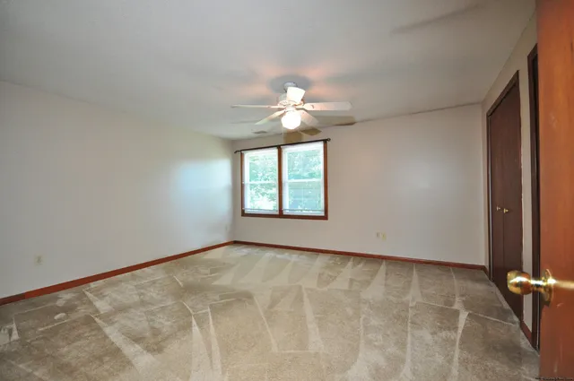 a view of closet area