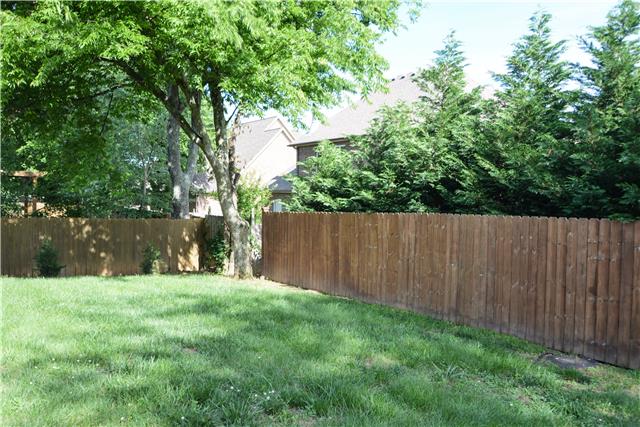 2011 Nealcrest Circle Spring Hill, TN 37174 - Photo 16 of 18 Spacious backyard with a patio. A partial fence and trees provide extra privacy.