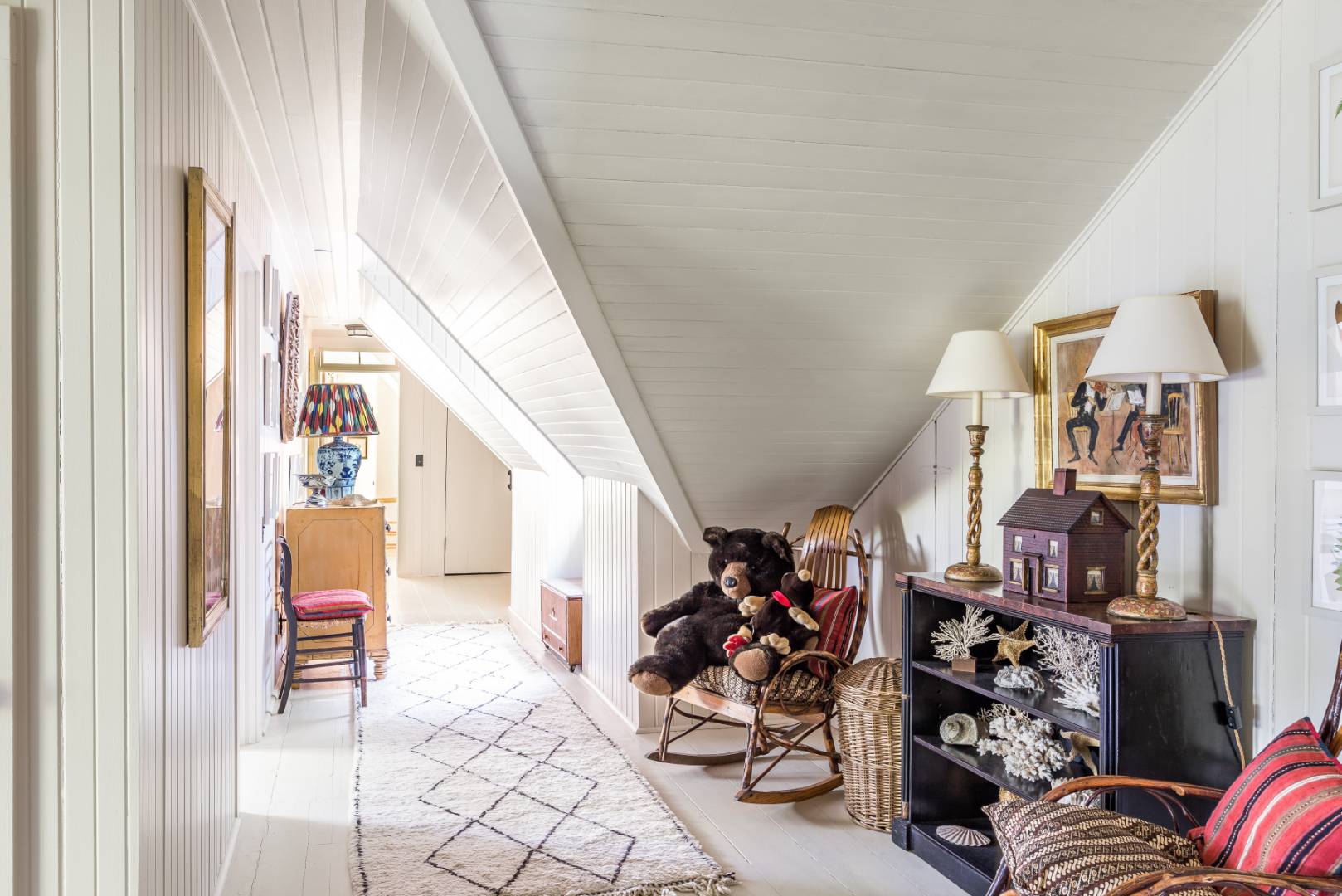 225 First Neck Lane Southampton, NY 11968 - Photo 27 of 32 a view of a livingroom with furniture and floor to ceiling window