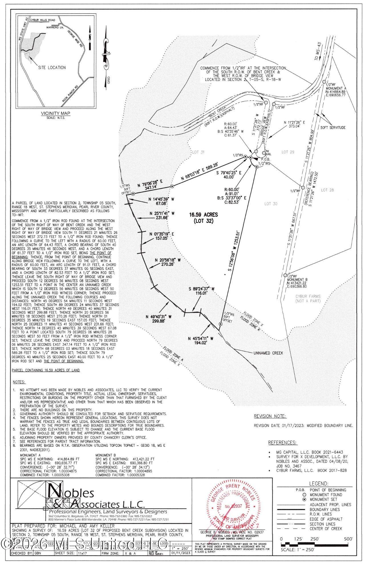 Lot 32 Survey