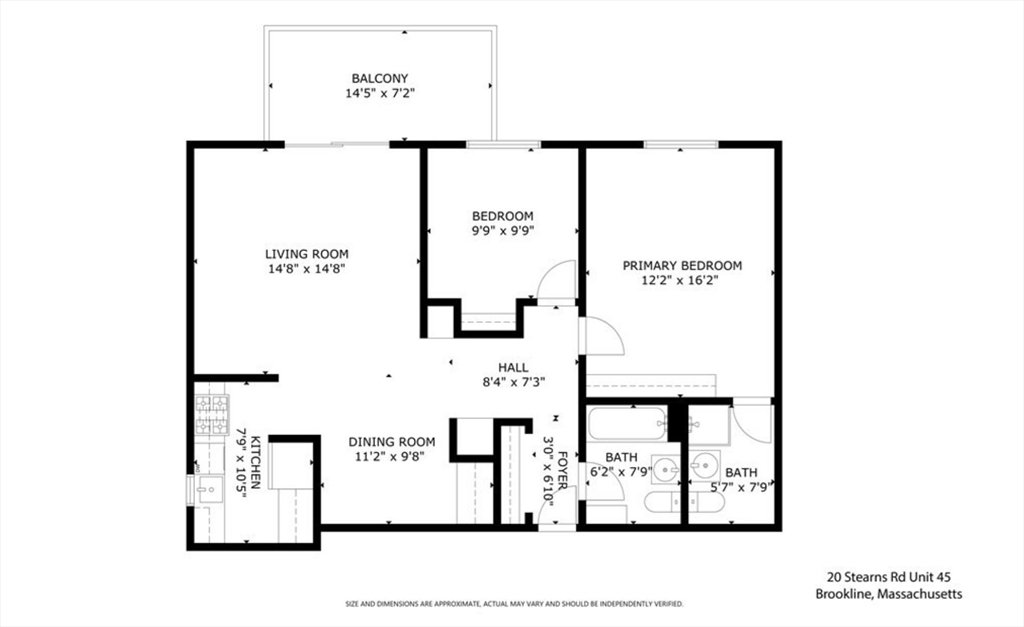 20 Stearns Road, Unit 45 Brookline, MA 02446 - Photo 20 of 22 a picture of a book and a bed