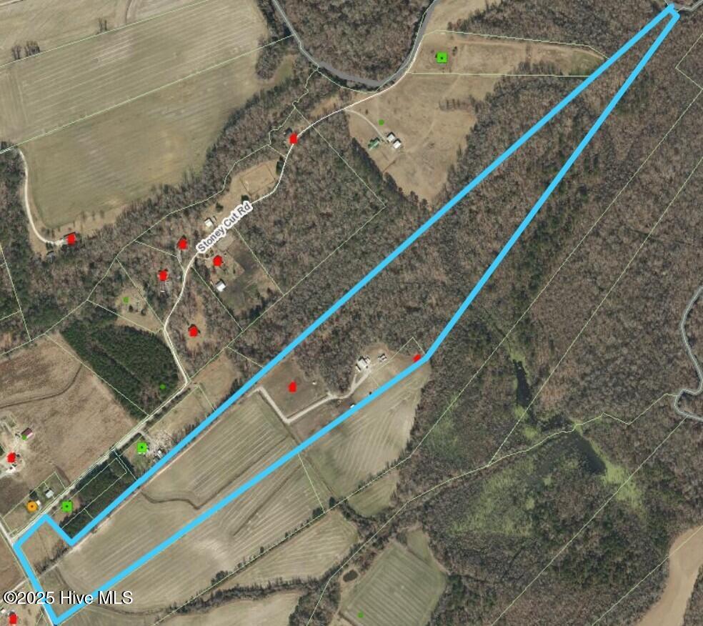 1560 White Oak River Road Maysville, NC 28555 - Photo 87 of 87 map shot