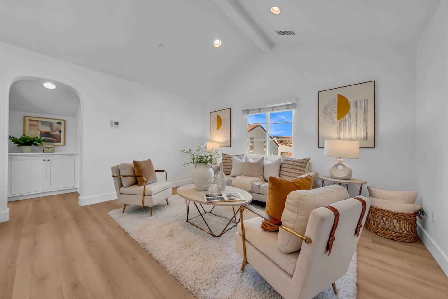 503 Palo Verde Common Fremont, CA 94539 - Photo 17 of 38 a living room with furniture and wooden floor
