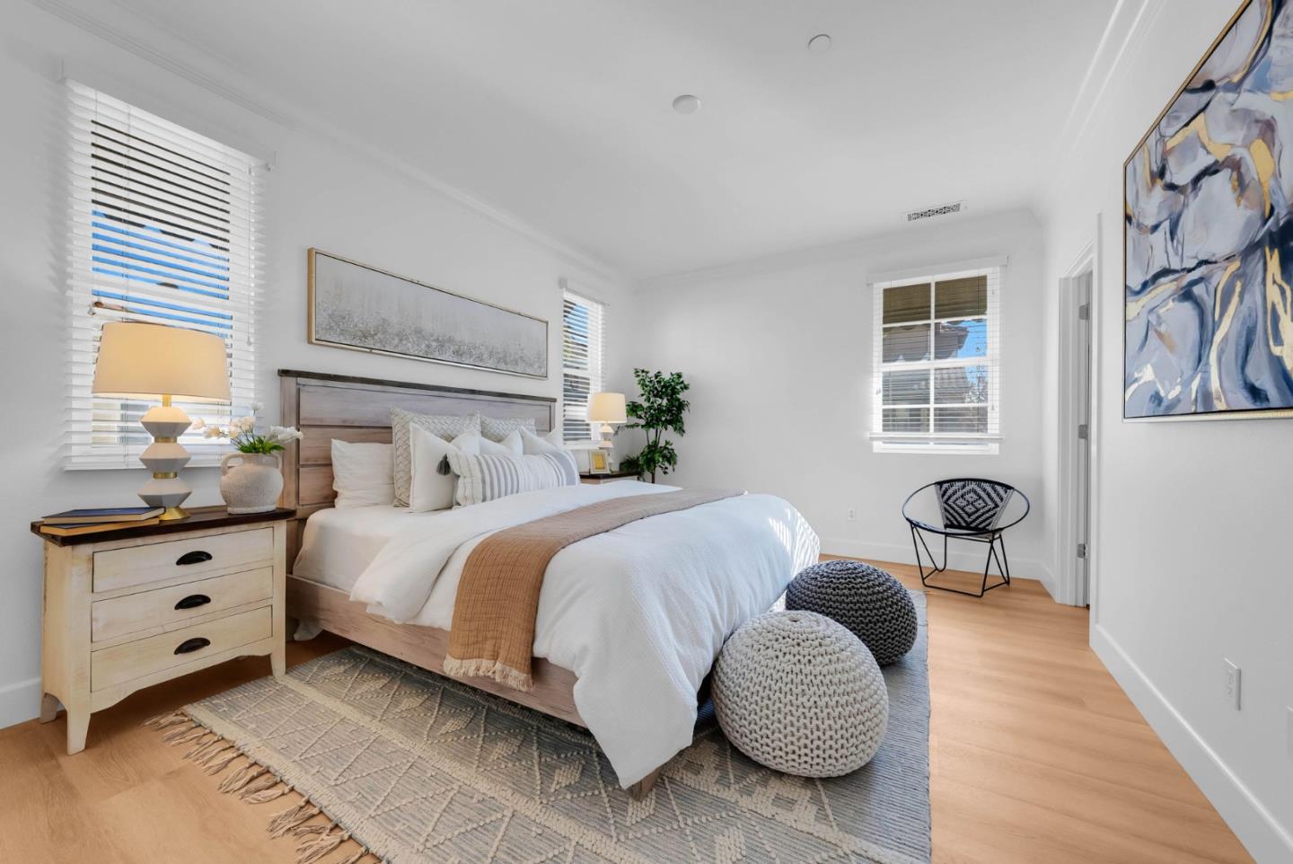 503 Palo Verde Common Fremont, CA 94539 - Photo 18 of 38 a bedroom with bed and a window