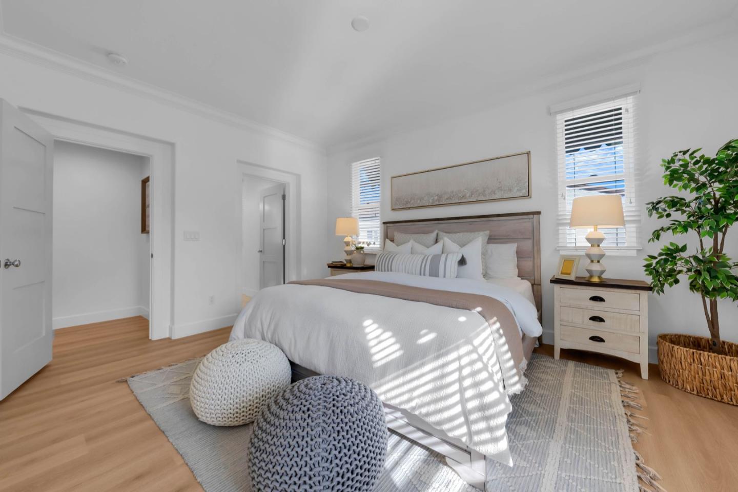 503 Palo Verde Common Fremont, CA 94539 - Photo 19 of 38 a bedroom with a bed and a couch