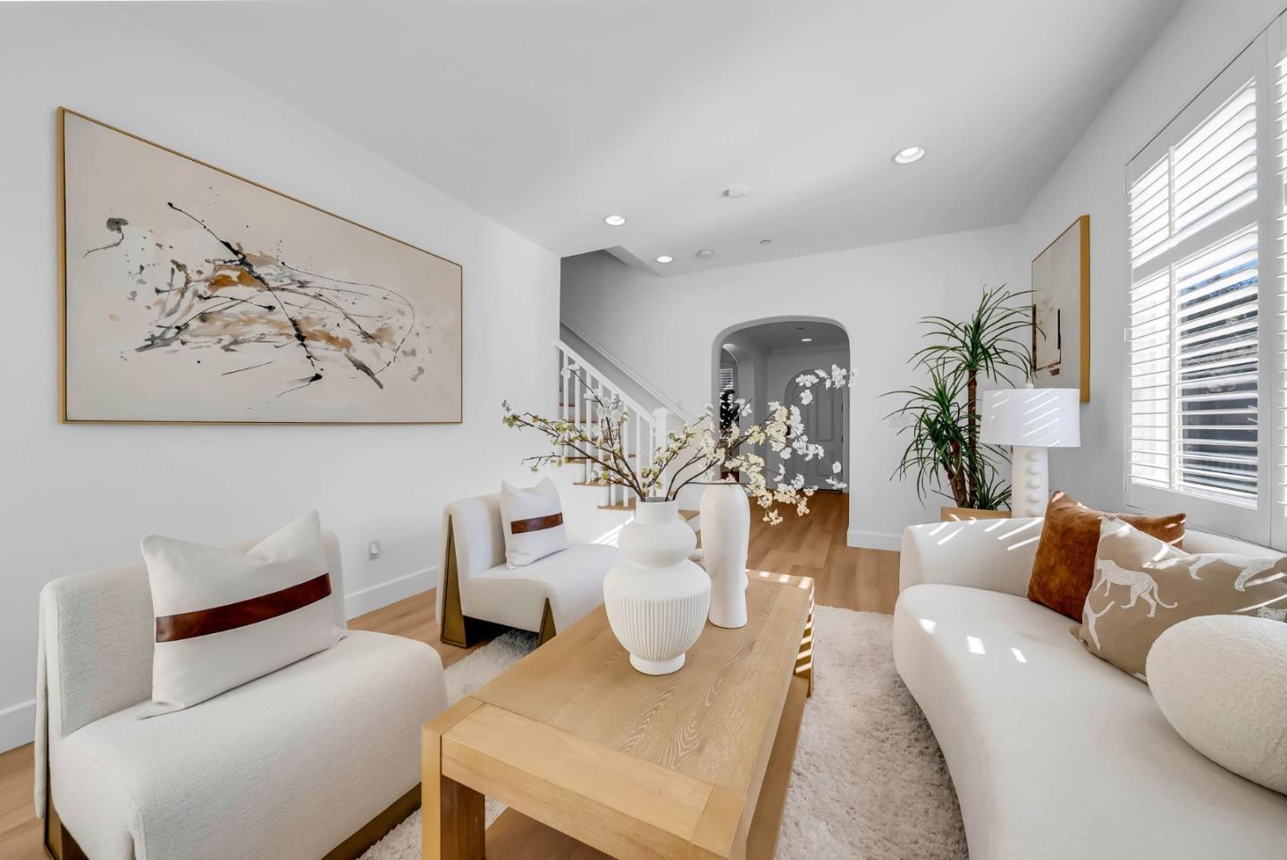 503 Palo Verde Common Fremont, CA 94539 - Photo 9 of 38 a living room with furniture and a large window
