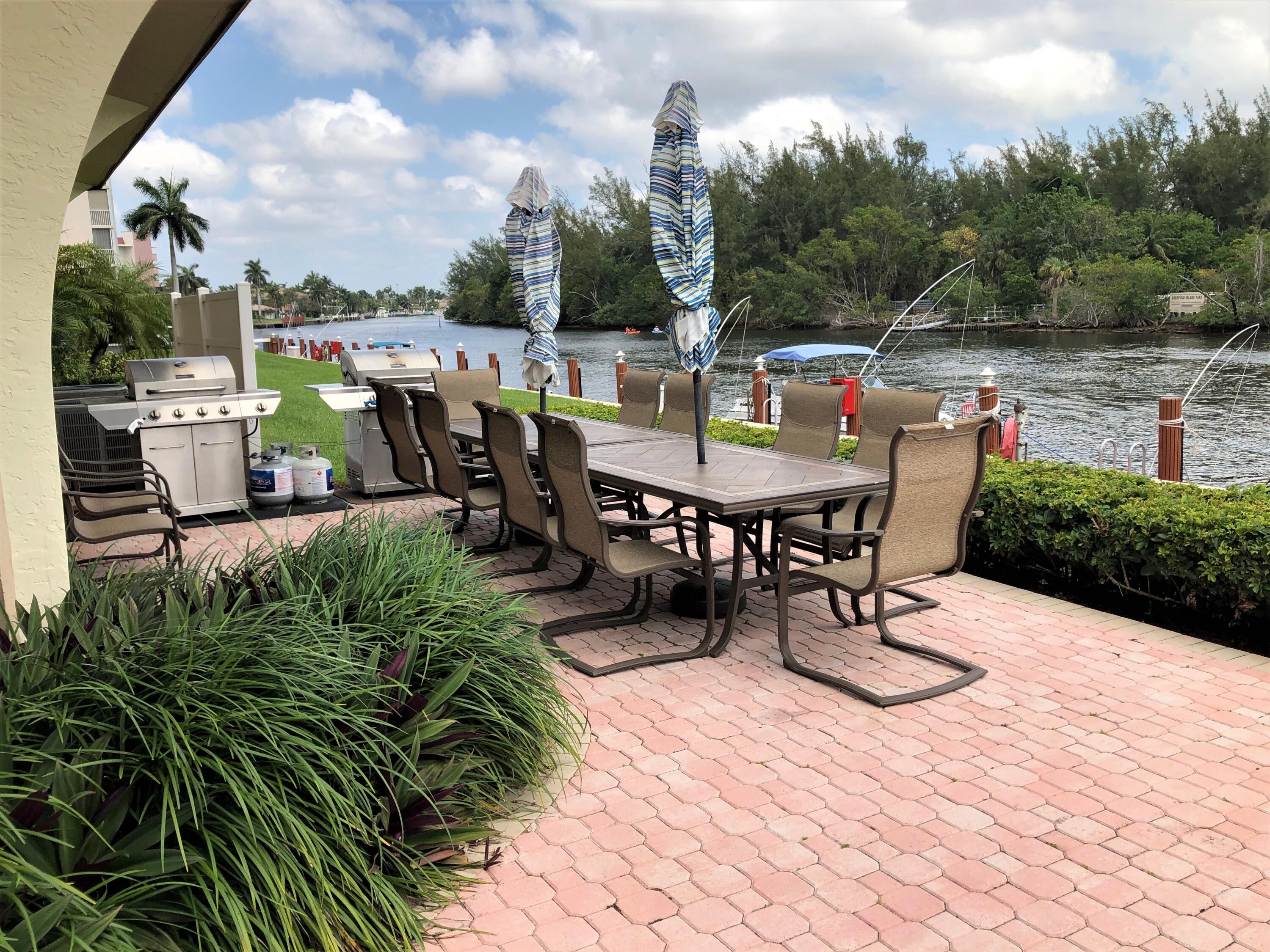 1631 Riverview Road, Unit 701 Deerfield Beach, FL 33441 - Photo 31 of 36 Grilling Patio