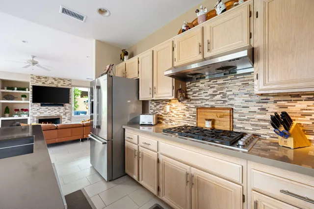 a outdoor space with furniture