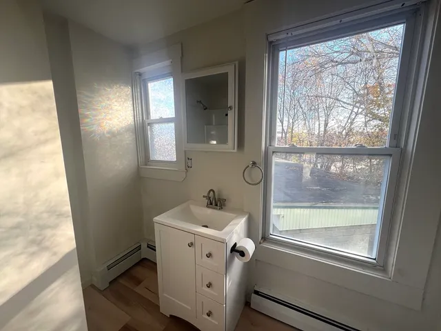 a utility room with a window dryer and washer