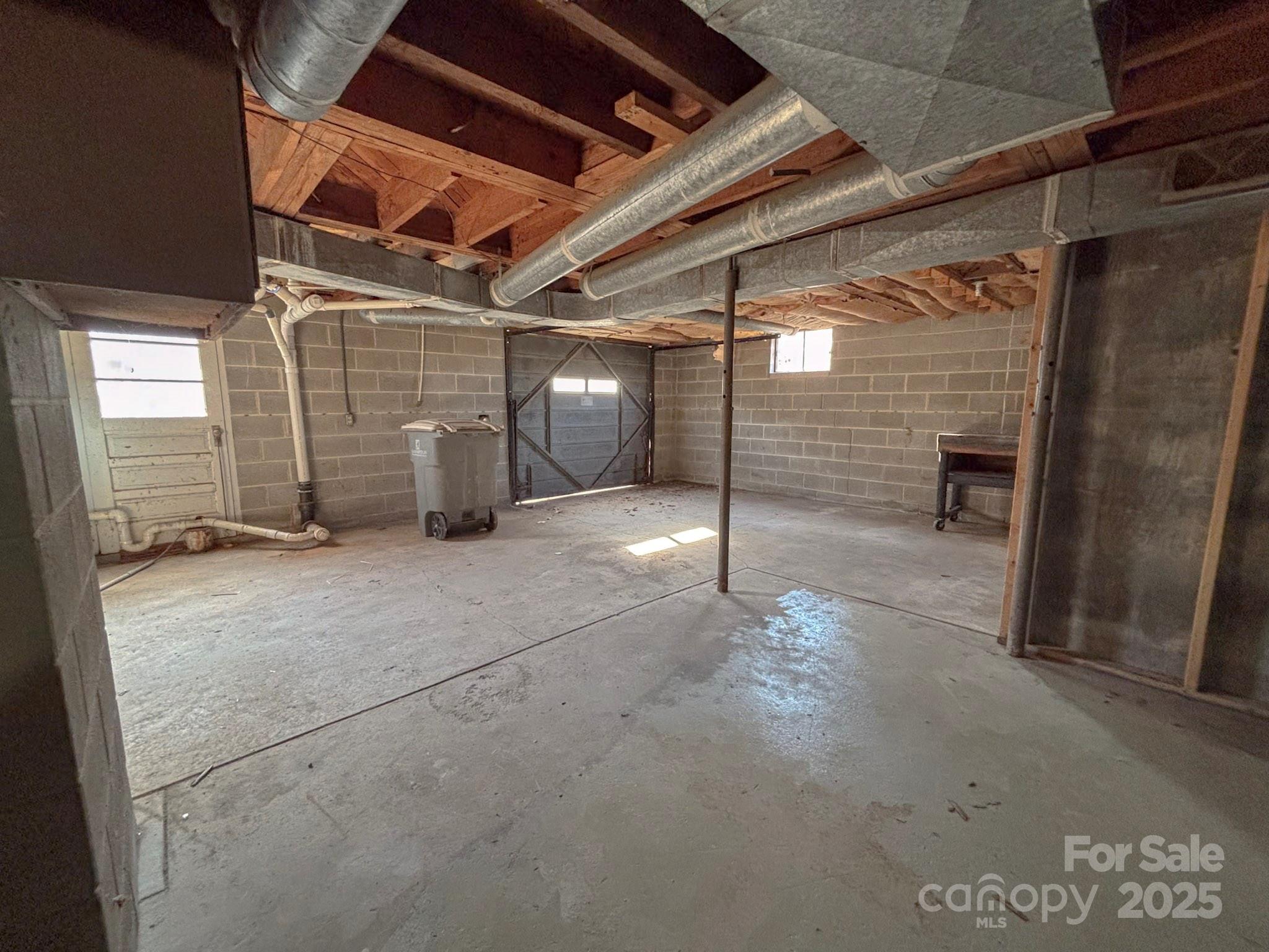 1117 Red Street Kannapolis, NC 28081 - Photo 30 of 48 a view of an empty room with wooden walls