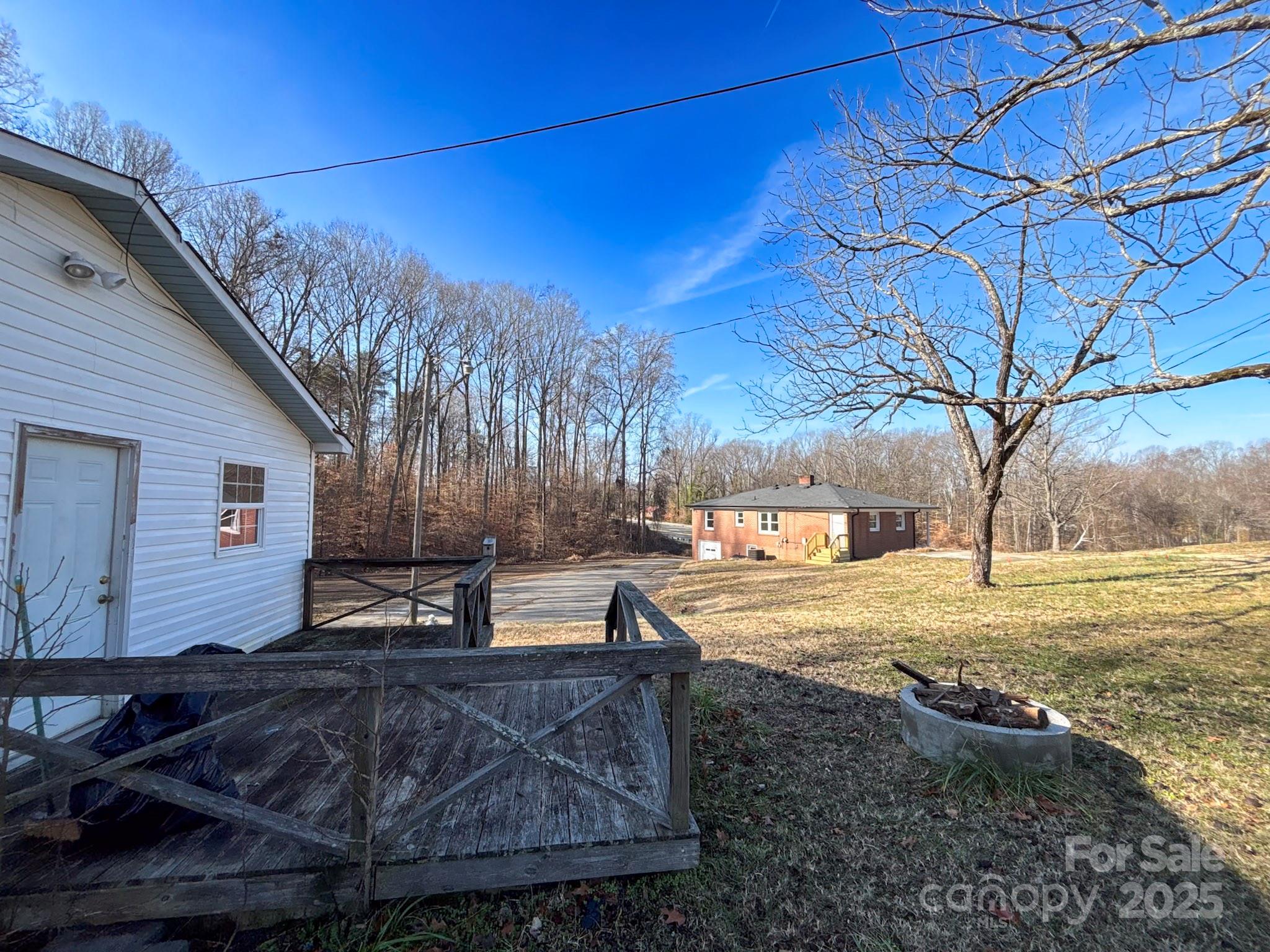 1117 Red Street Kannapolis, NC 28081 - Photo 45 of 48 a view of a backyard with wooden fence