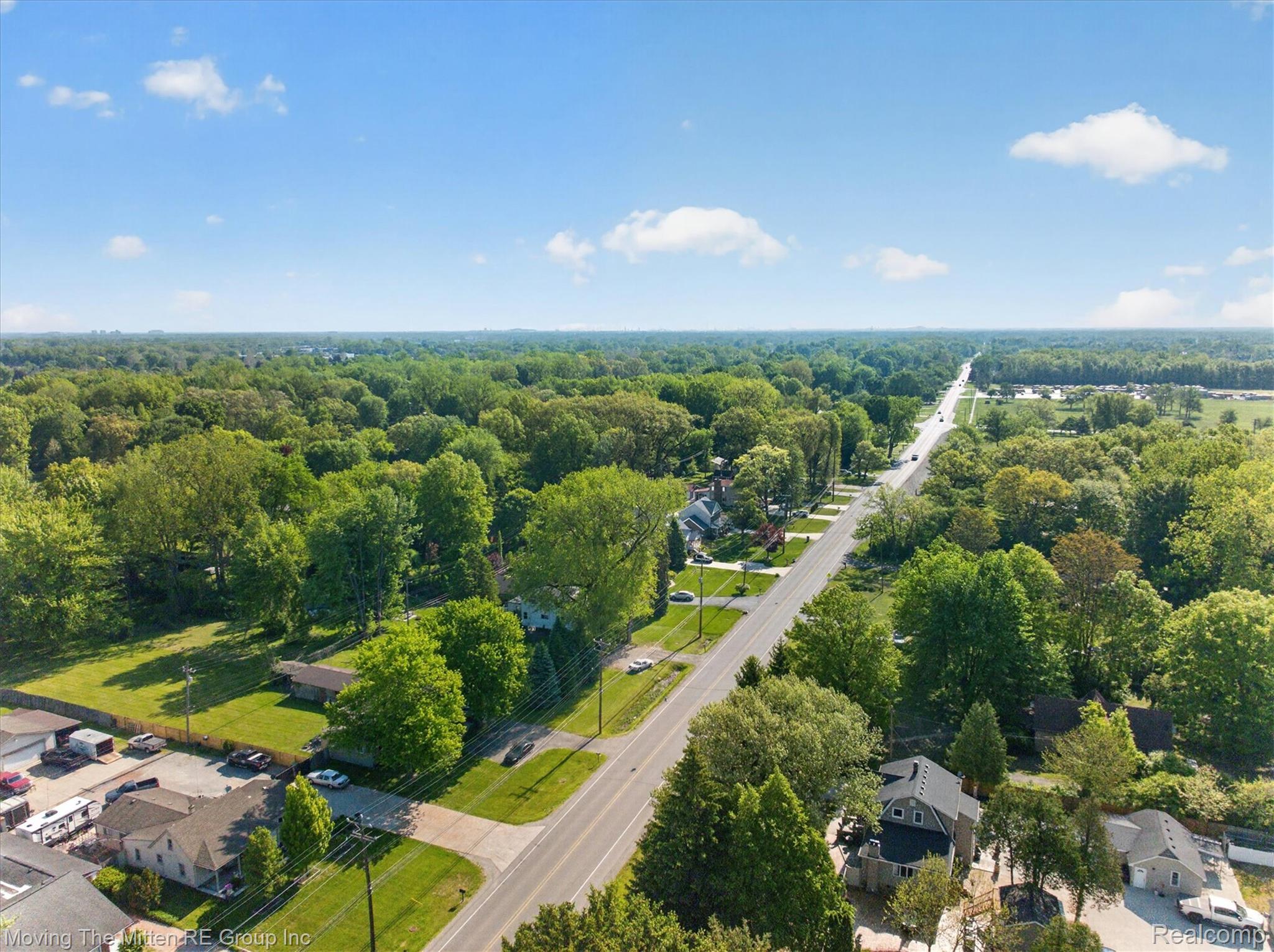 25505 Wick Road Taylor, MI 48180 - Photo 63 of 68 Drone / aerial view of a heavily wooded area