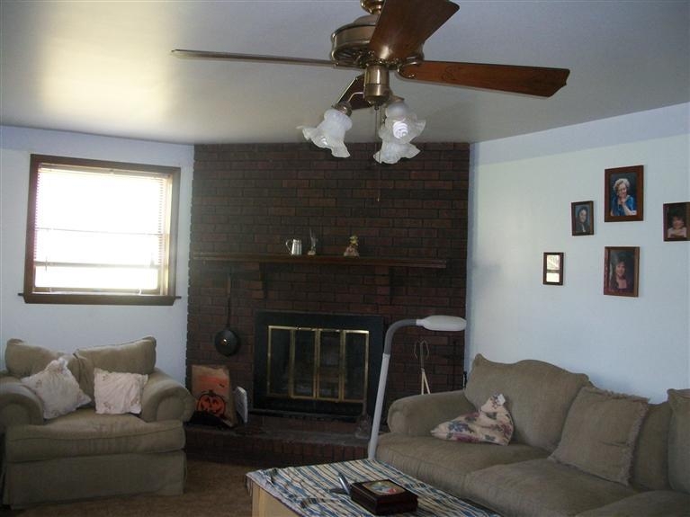 11474 Chateau Lane Demotte, IN 46310 - Photo 10 of 10 a living room with furniture and a fireplace