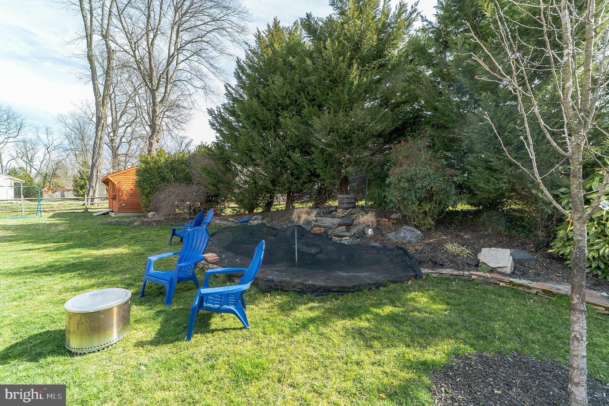 602 Brookhaven Road Wallingford, PA 19086 - Photo 11 of 60 Back Yard With Koi Pond